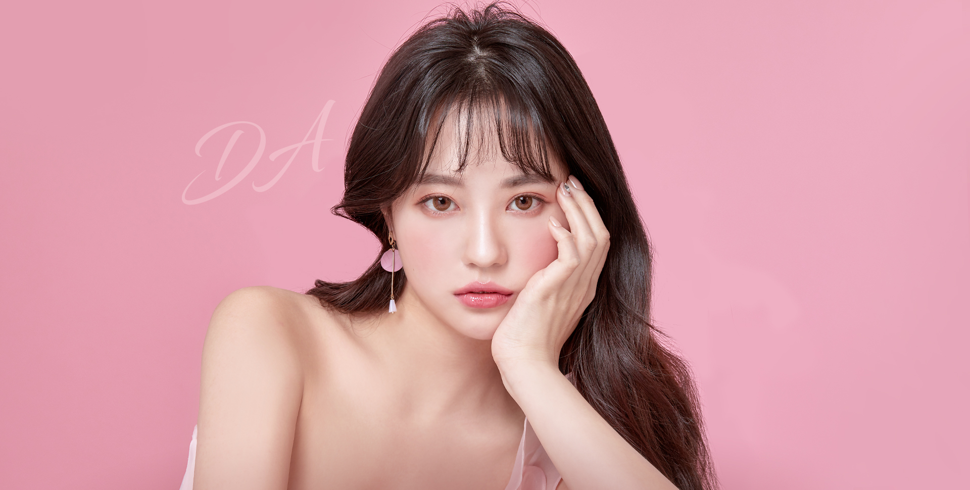 긴 곡선 사각턱 축소술